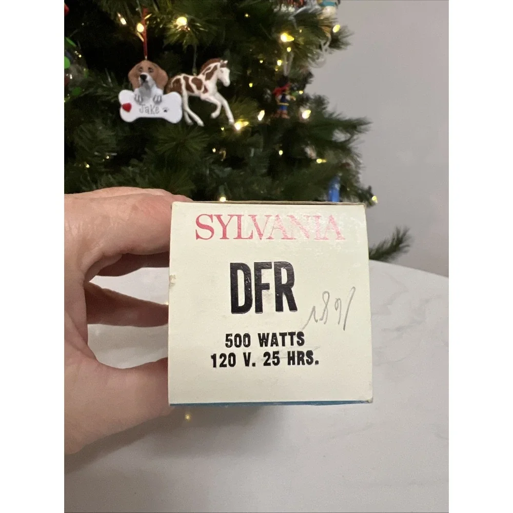 Sylvania DFR Projector Projection Lamp‎ Bulb 500W 120V 25 Hrs Vtg